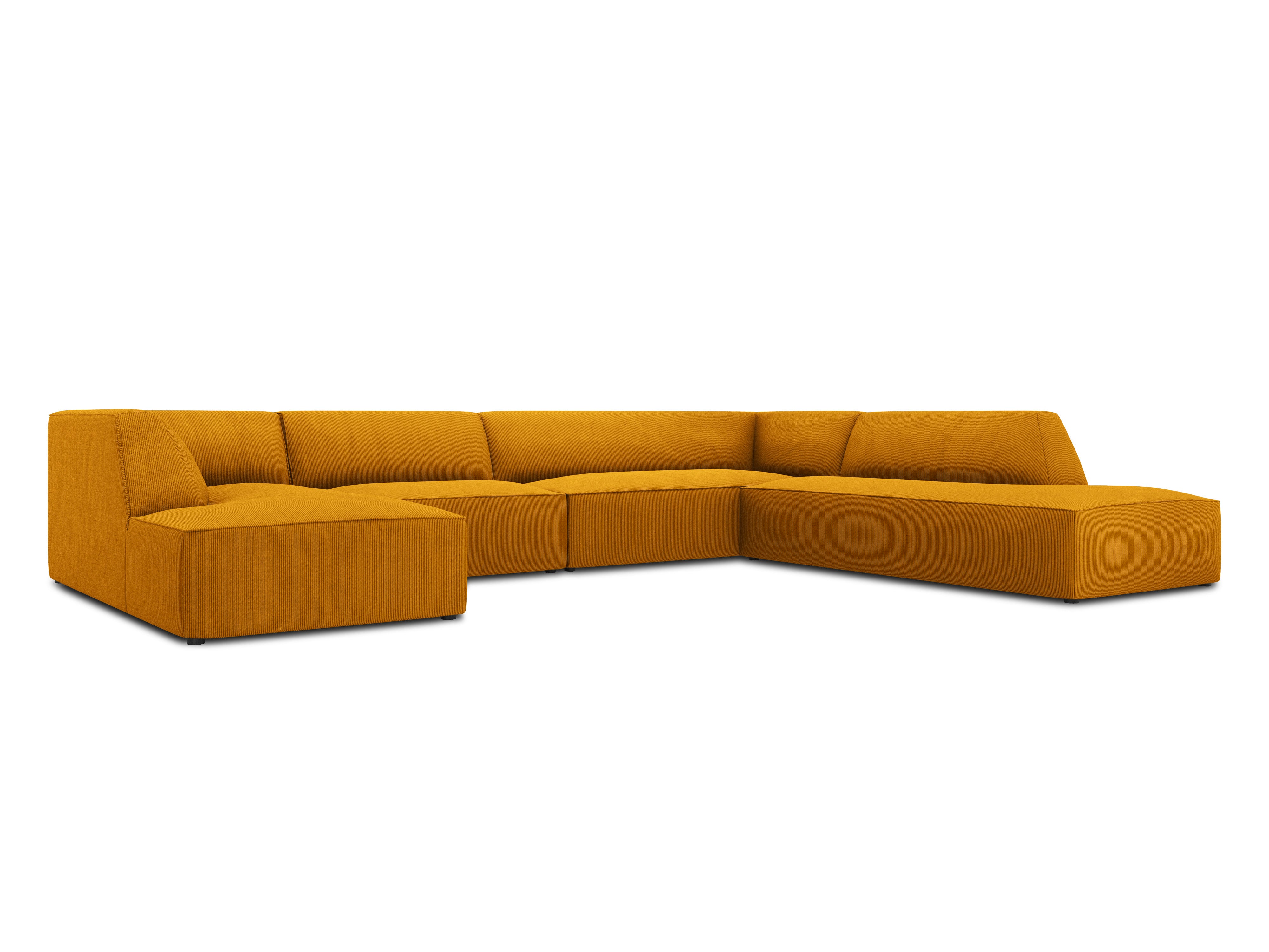 Kutna garnitura Ruby 366x273cm, Materijal: Rebrasta tkanina