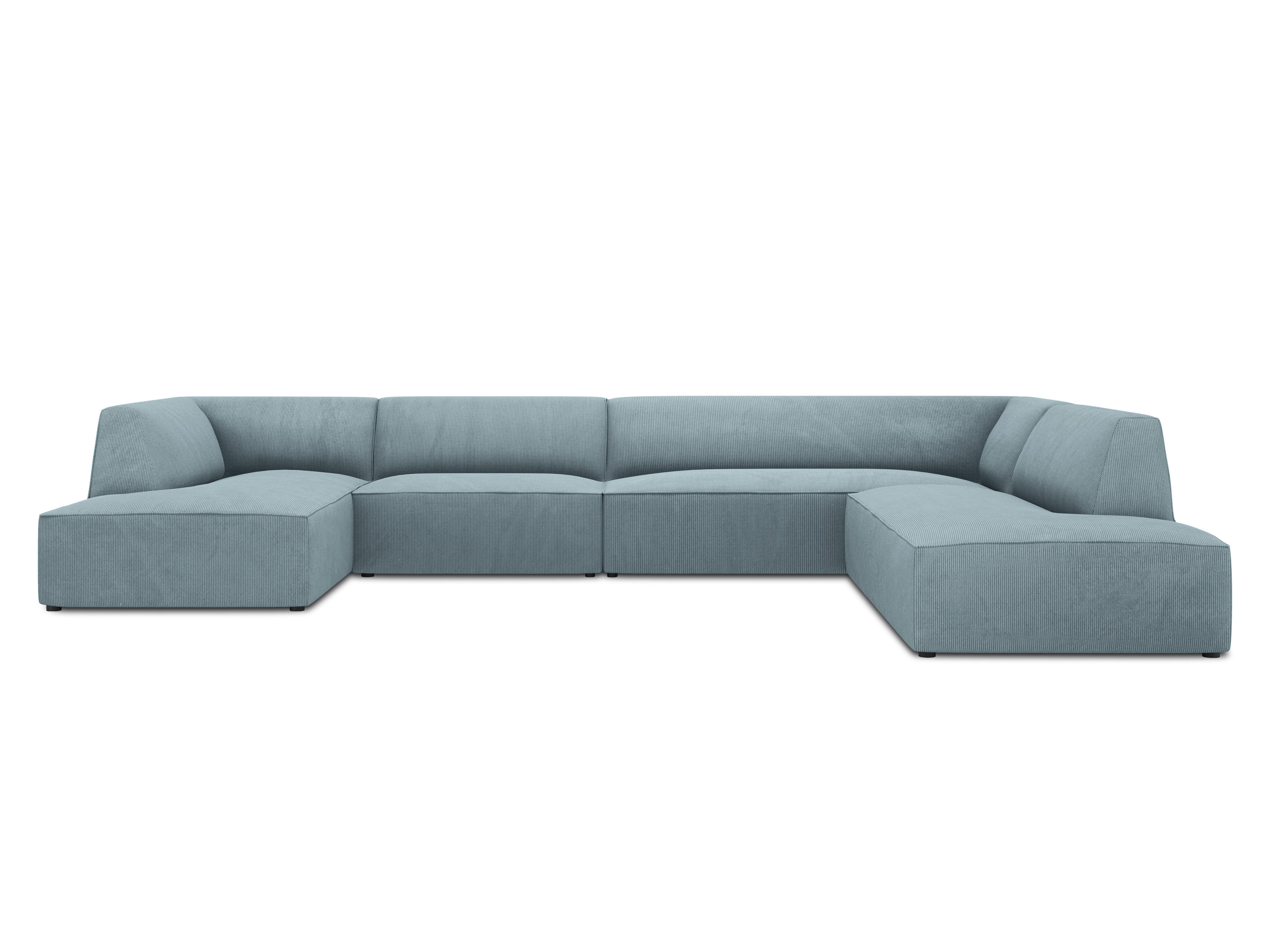 Kutna garnitura Ruby 366x273cm, Materijal: Rebrasta tkanina