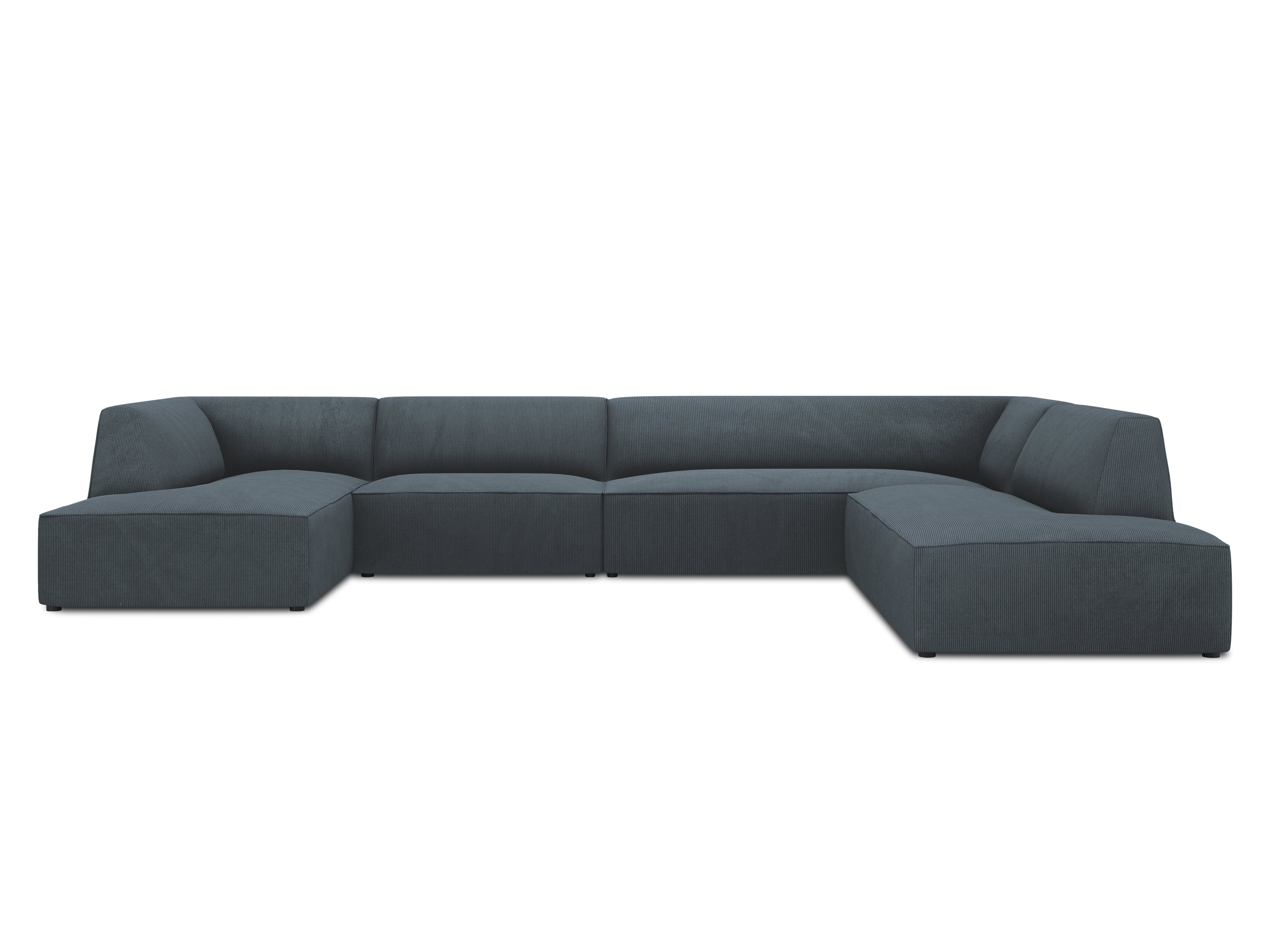 Kutna garnitura Ruby 366x273cm, Materijal: Rebrasta tkanina