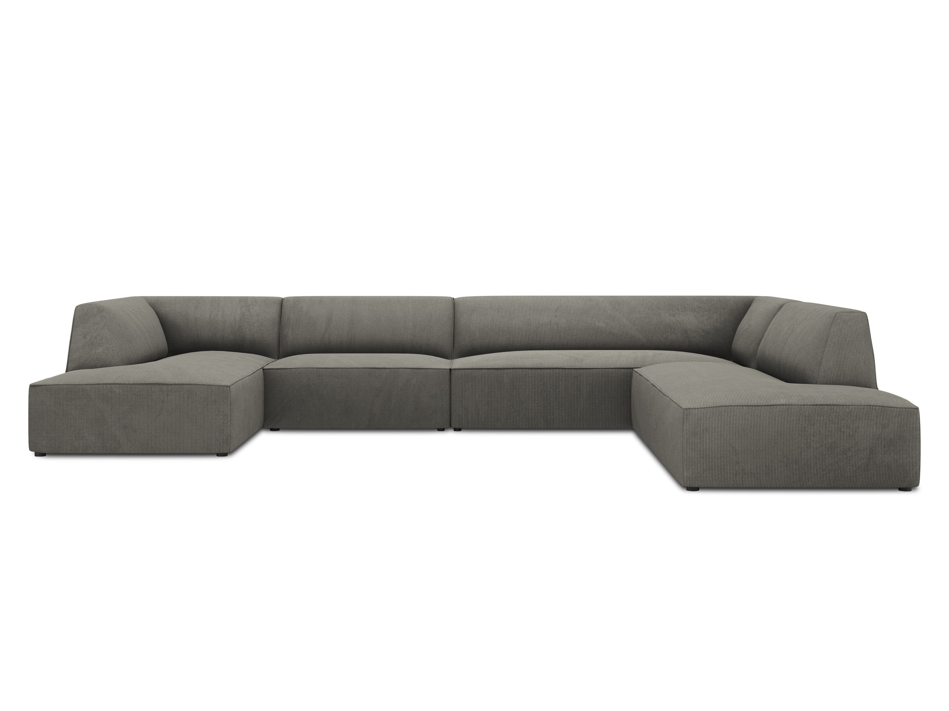 Kutna garnitura Ruby 366x273cm, Materijal: Rebrasta tkanina