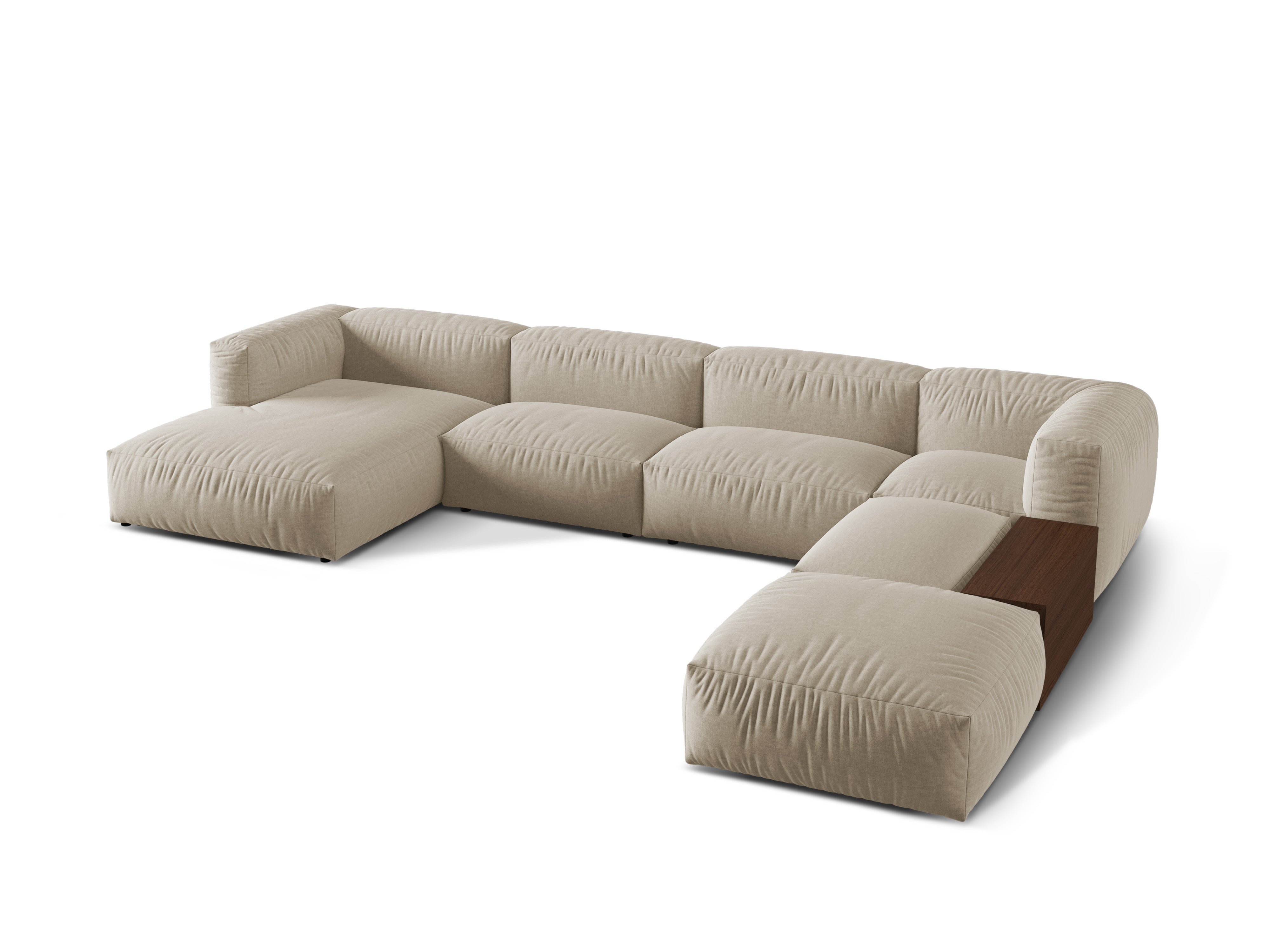 Kutna garnitura Martina 406x280cm, Materijal: Strukturirana tkanina