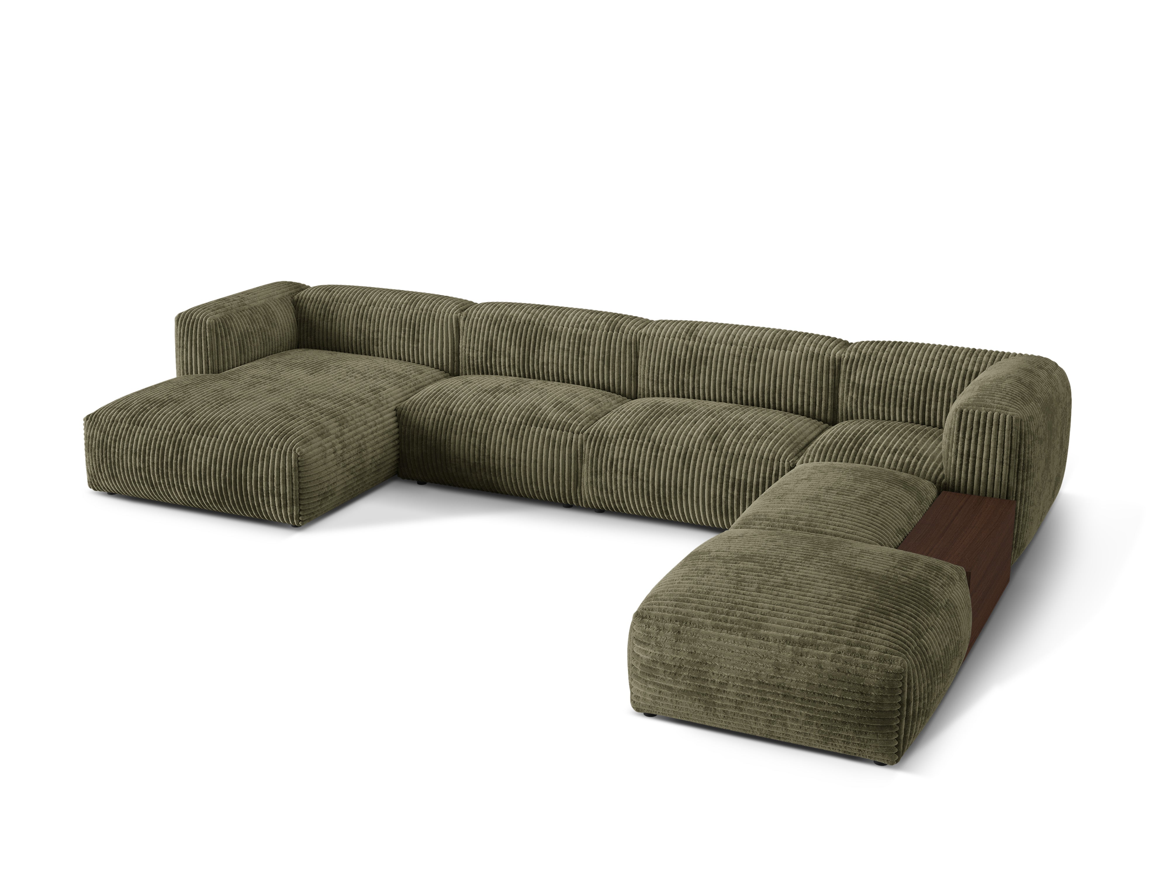 Kutna garnitura Martina 406x280cm, Materijal: Rebrasta tkanina