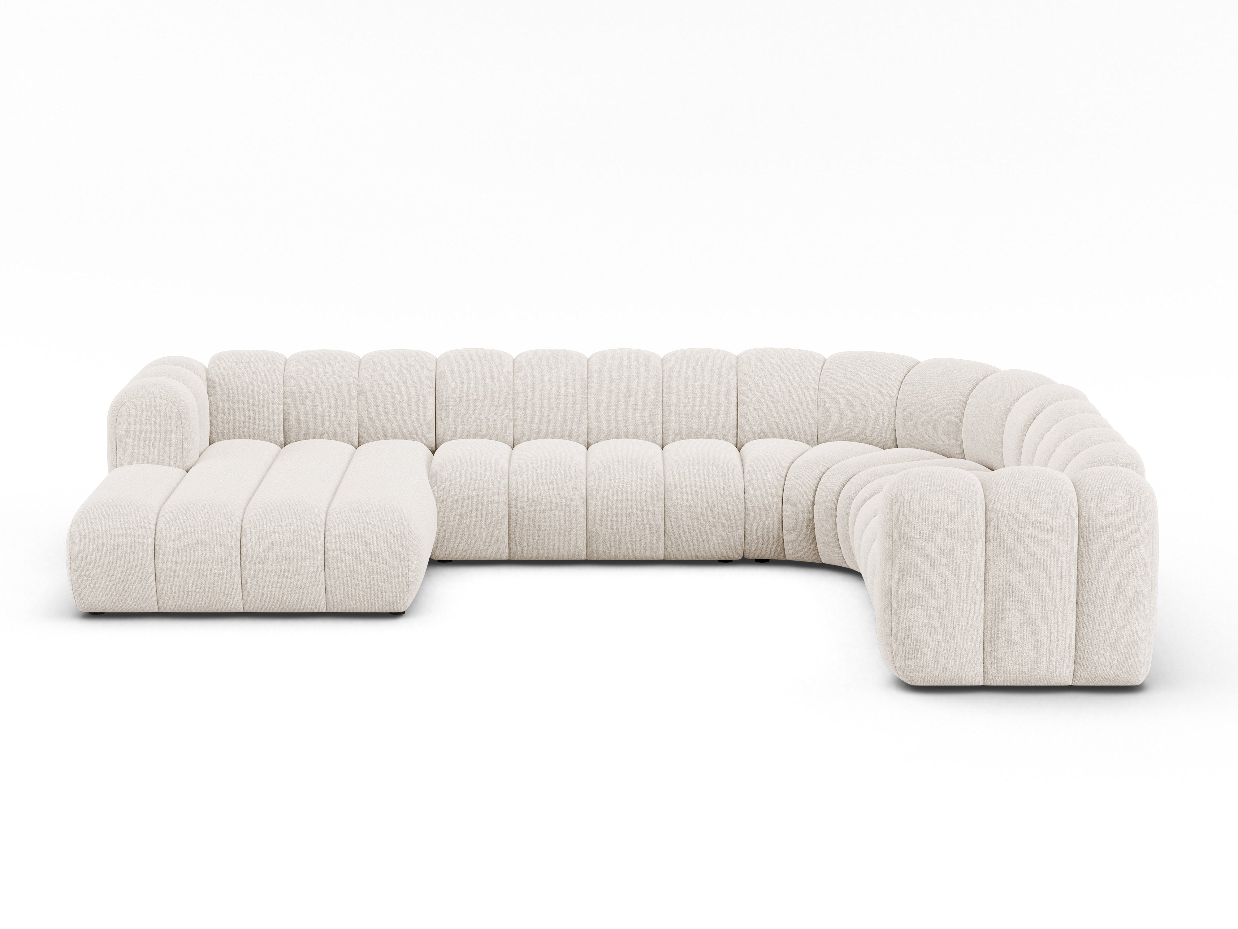 Kutna garnitura Lupine 370x280cm, Materijal: Chenille Eden