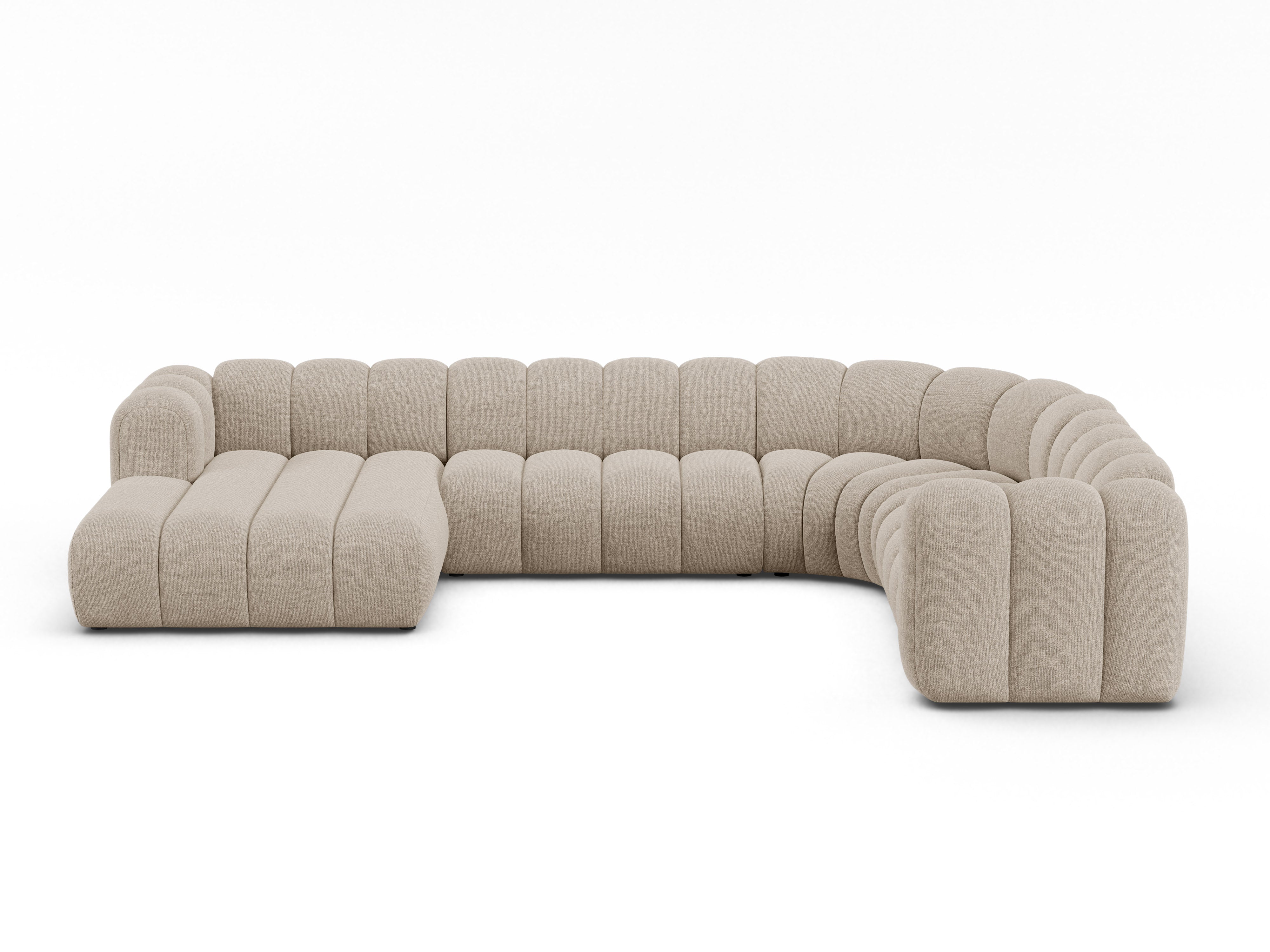 Kutna garnitura Lupine 370x280cm, Materijal: Chenille Eden