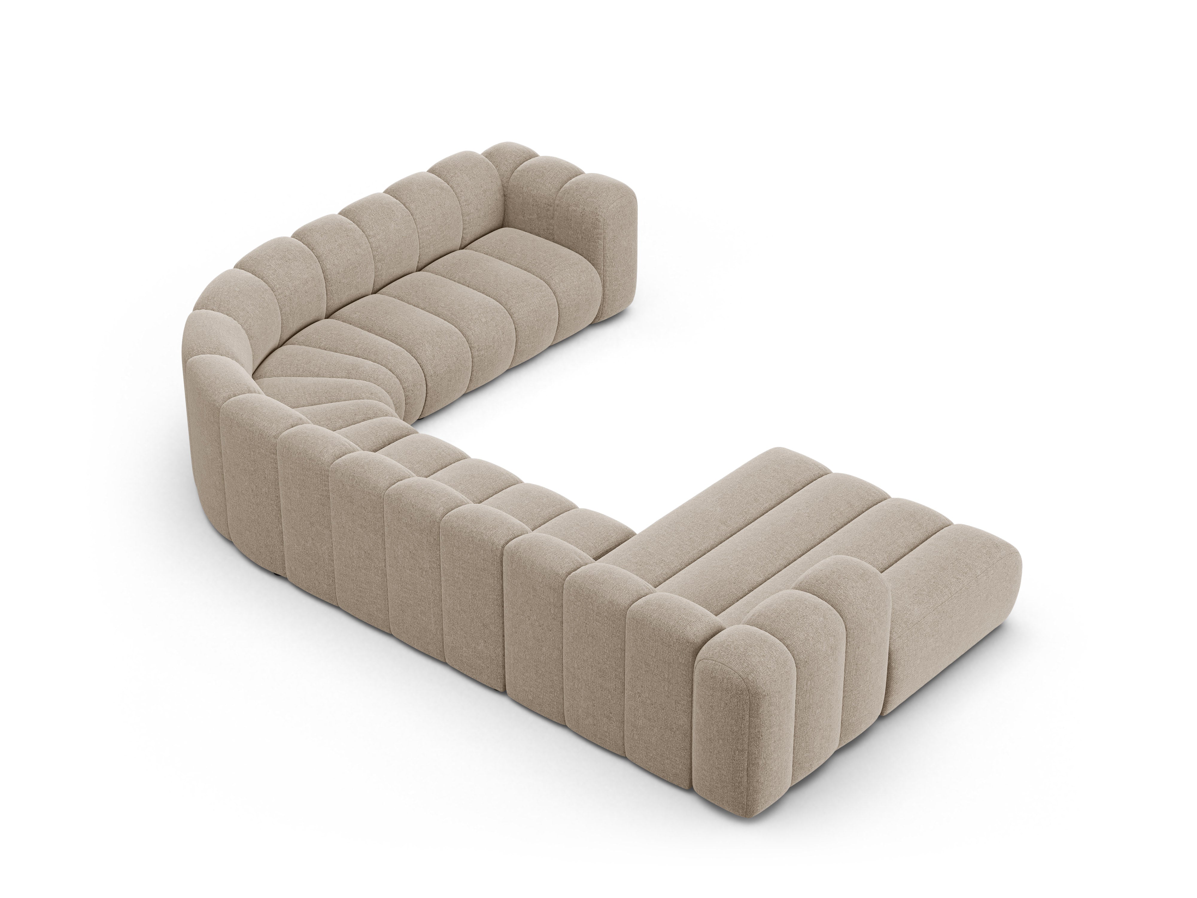 Kutna garnitura Lupine 370x280cm, Materijal: Chenille Eden