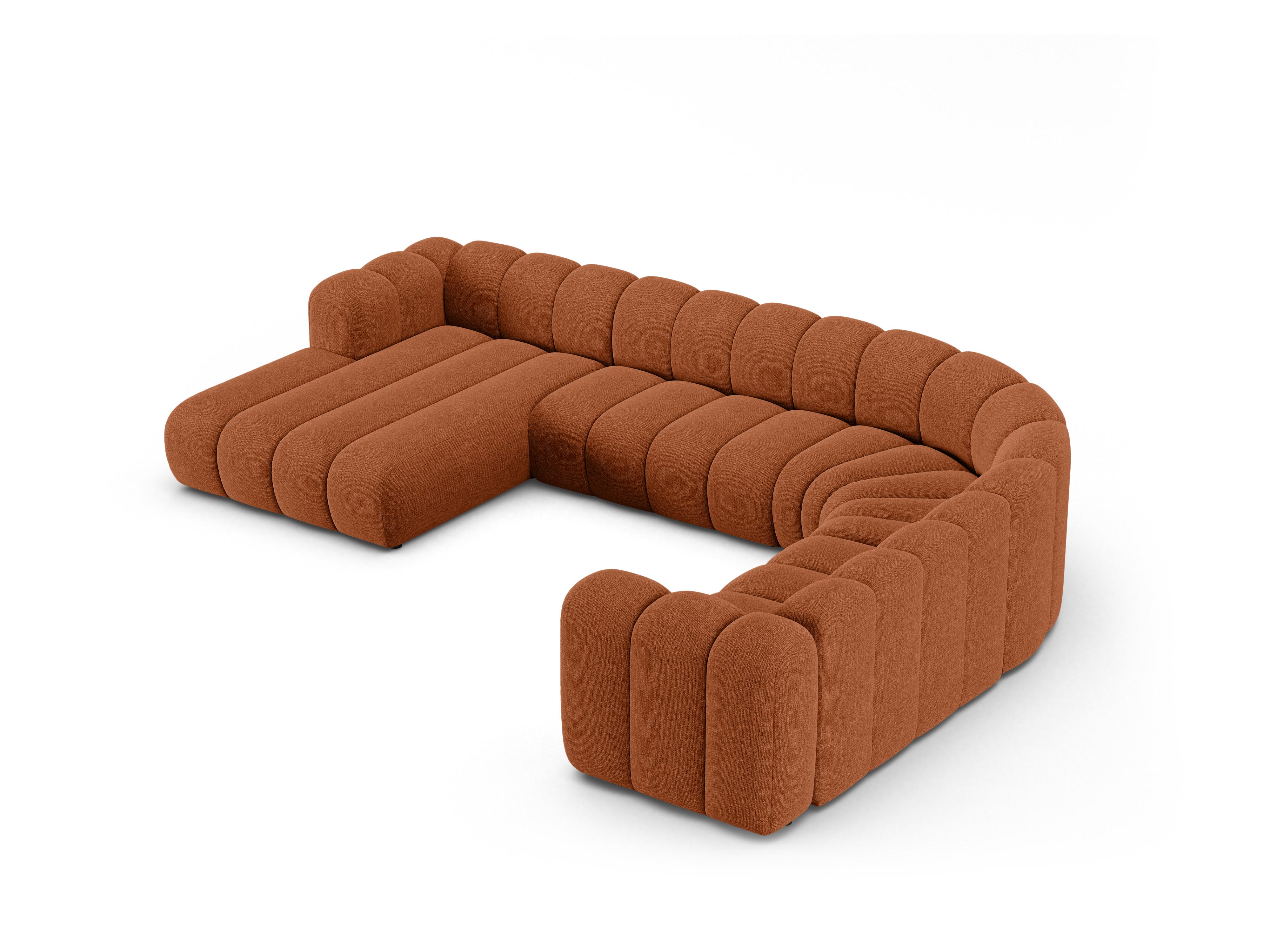 Kutna garnitura Lupine 370x280cm, Materijal: Chenille Eden