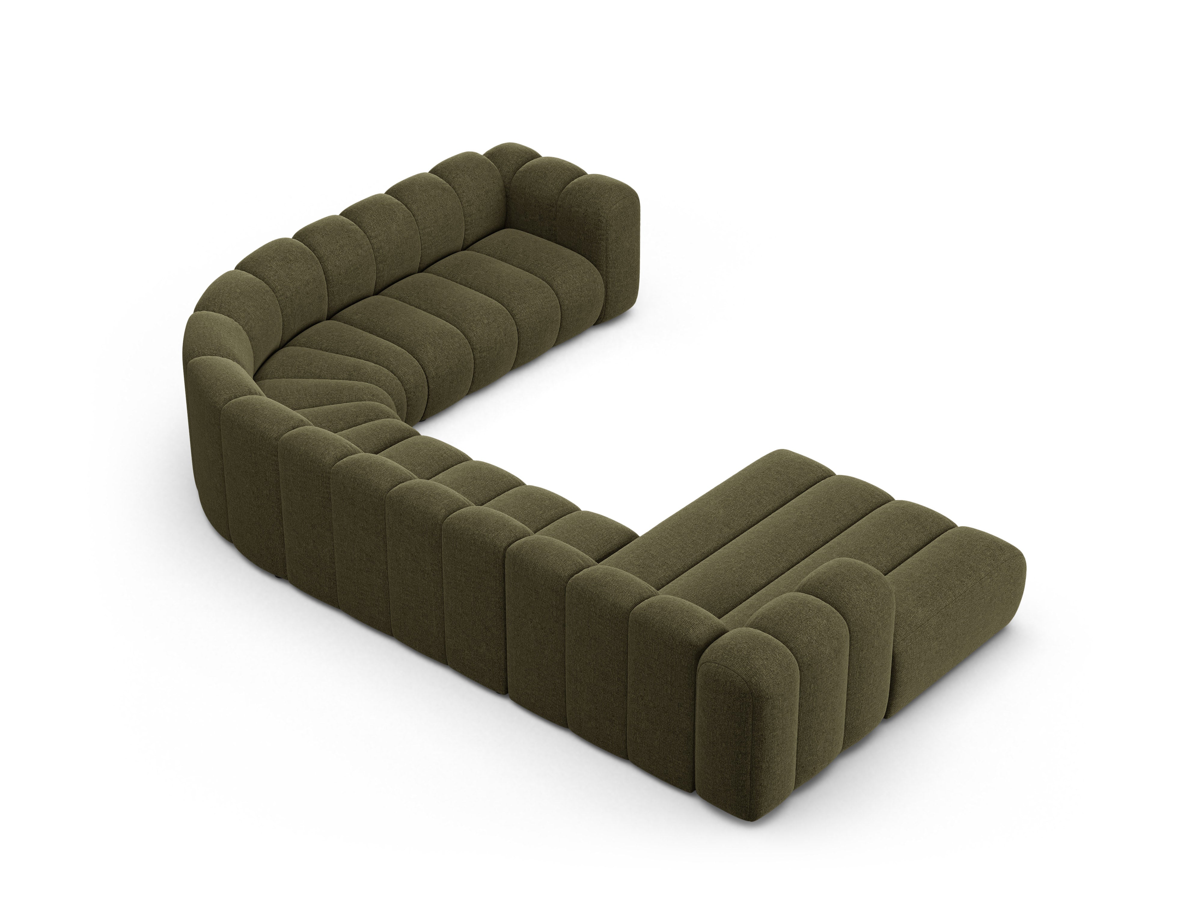 Kutna garnitura Lupine 370x280cm, Materijal: Chenille Eden