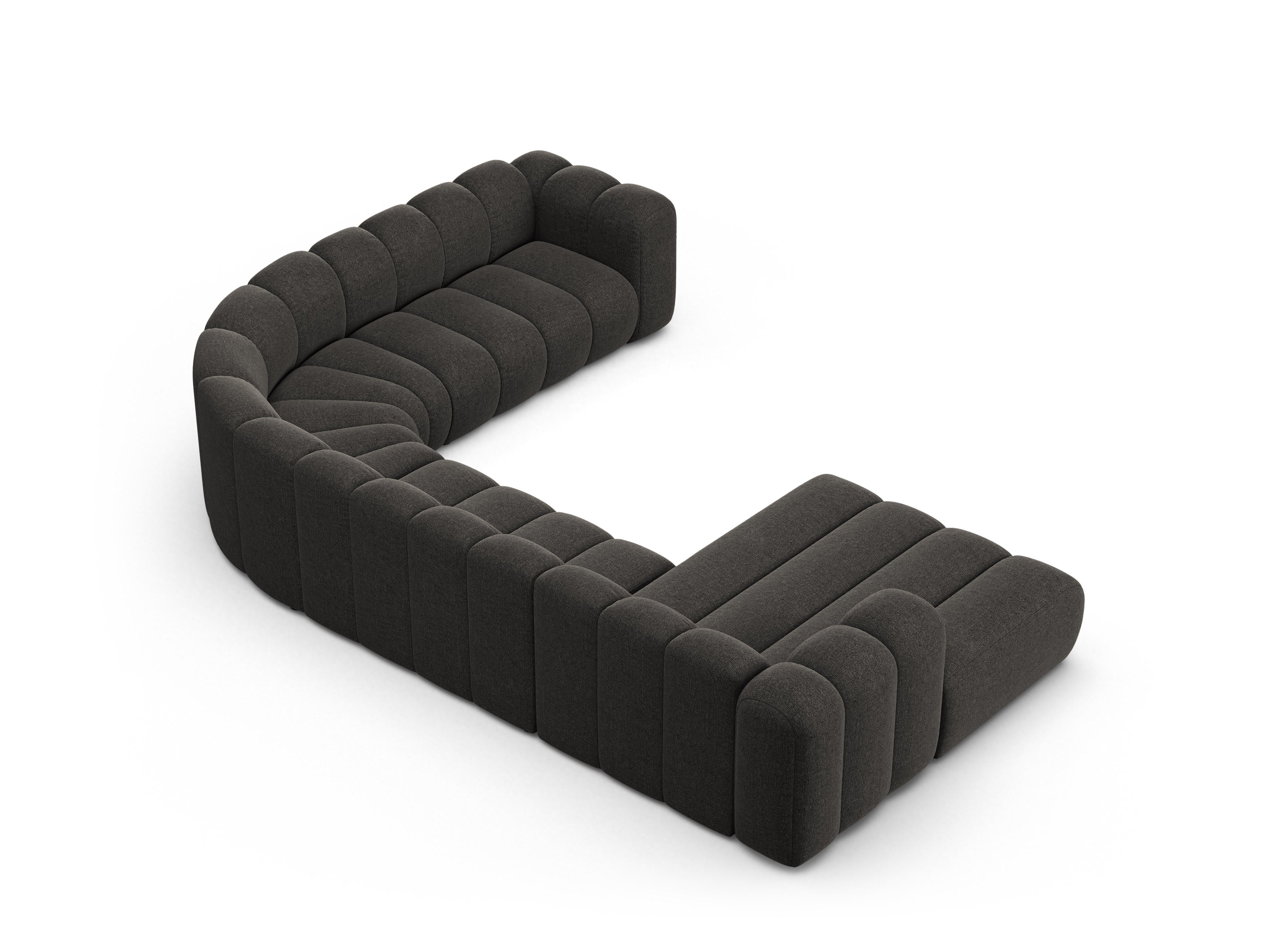 Kutna garnitura Lupine 370x280cm, Materijal: Chenille Eden