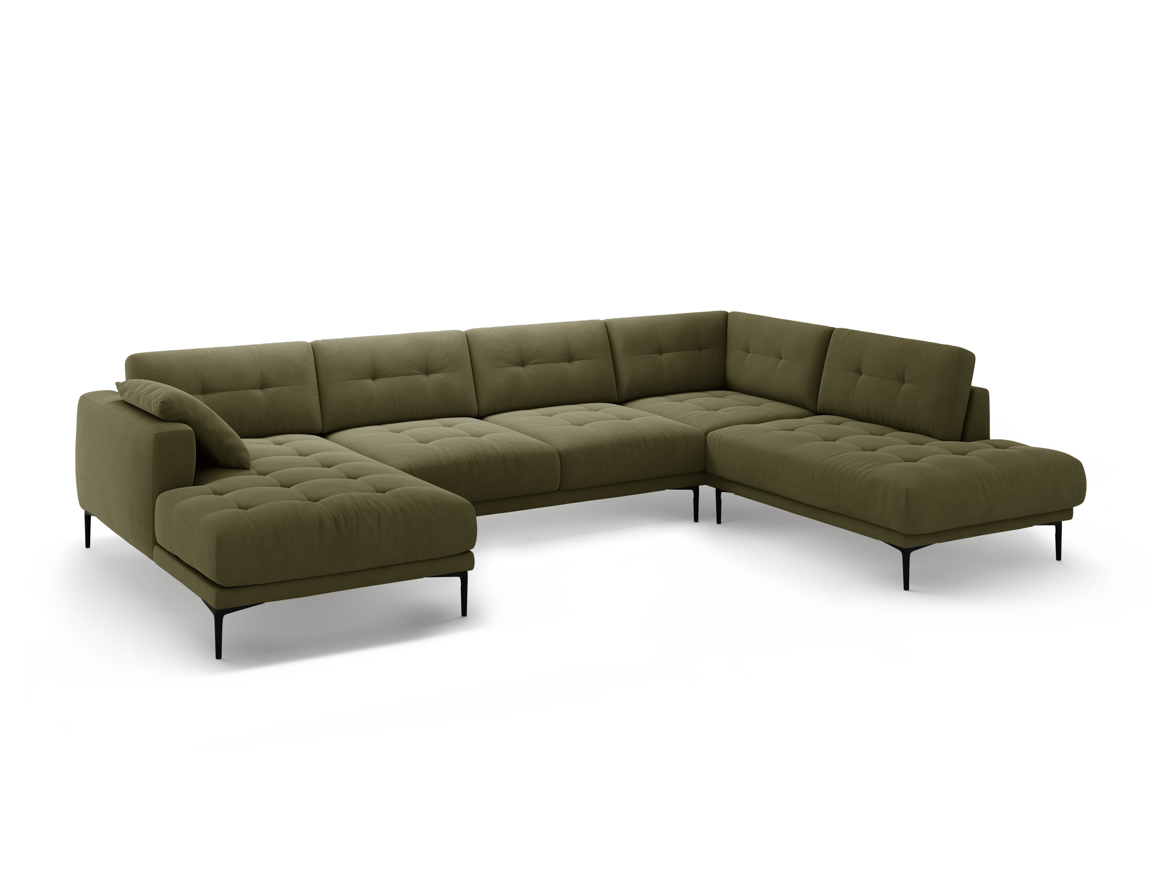 Kutna Garnitura Bemy 373x240cm, Materijal: Baršun