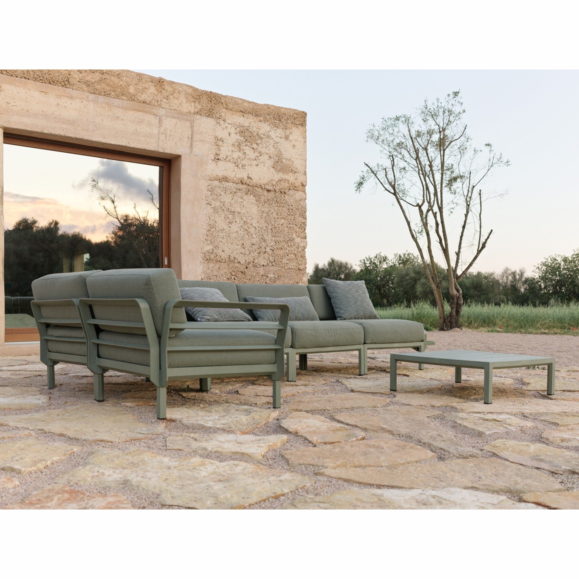 Outdoor kutna garnitura Maximo 344x184 cm Sa Stolićem