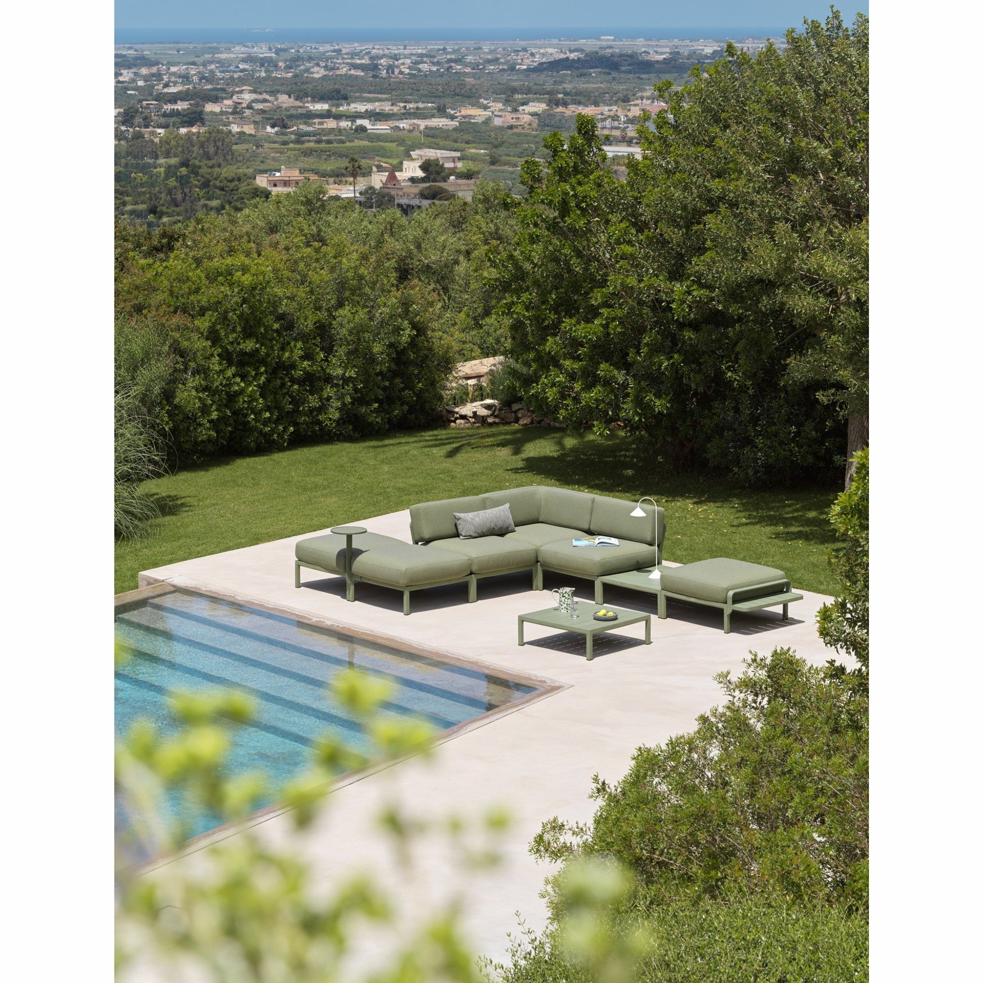 Outdoor kutna garnitura Maximo 344x184 cm Sa Stolićem