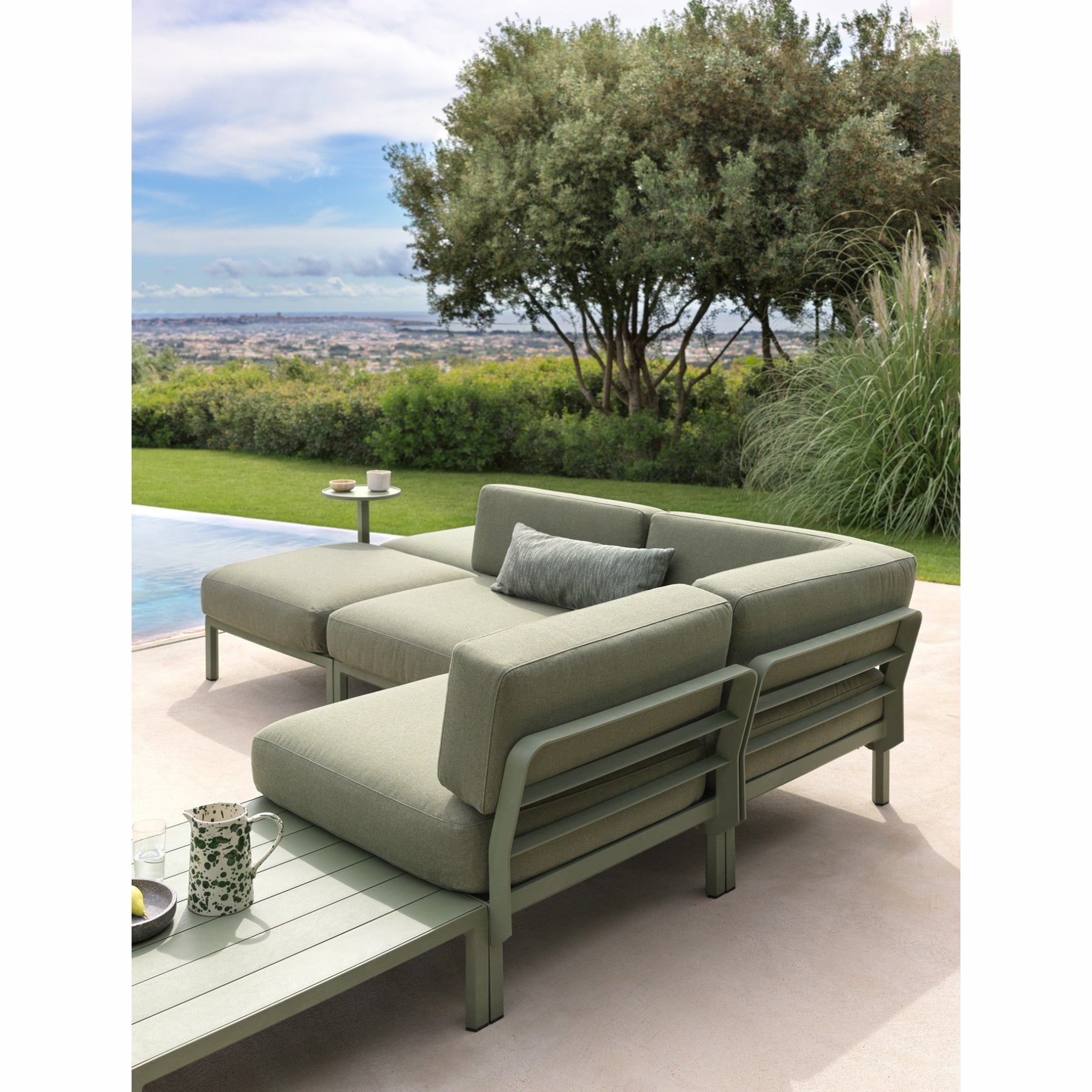Outdoor kutna garnitura Maximo 344x184 cm Sa Stolićem