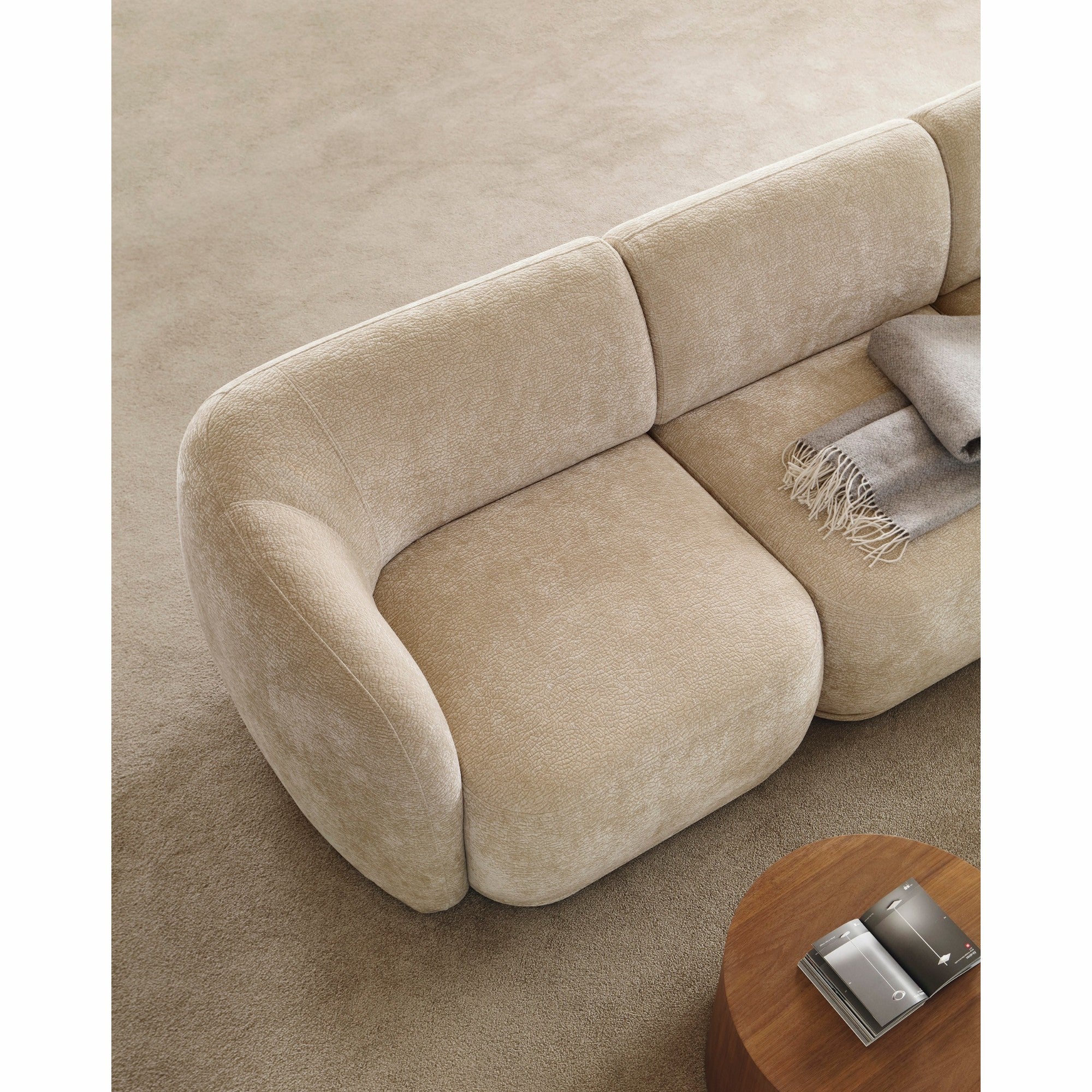 Modularna garnitura Nobo 308x147 cm, Materijal: Mogućnost izbora