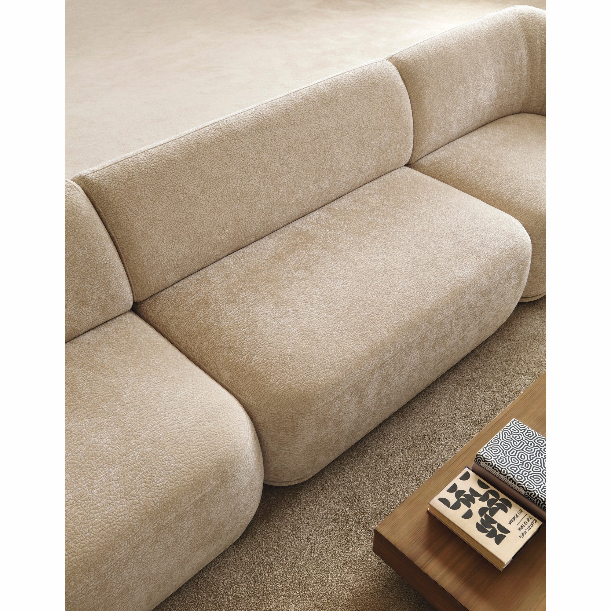 Modularna garnitura Nobo 308x147 cm, Materijal: Mogućnost izbora