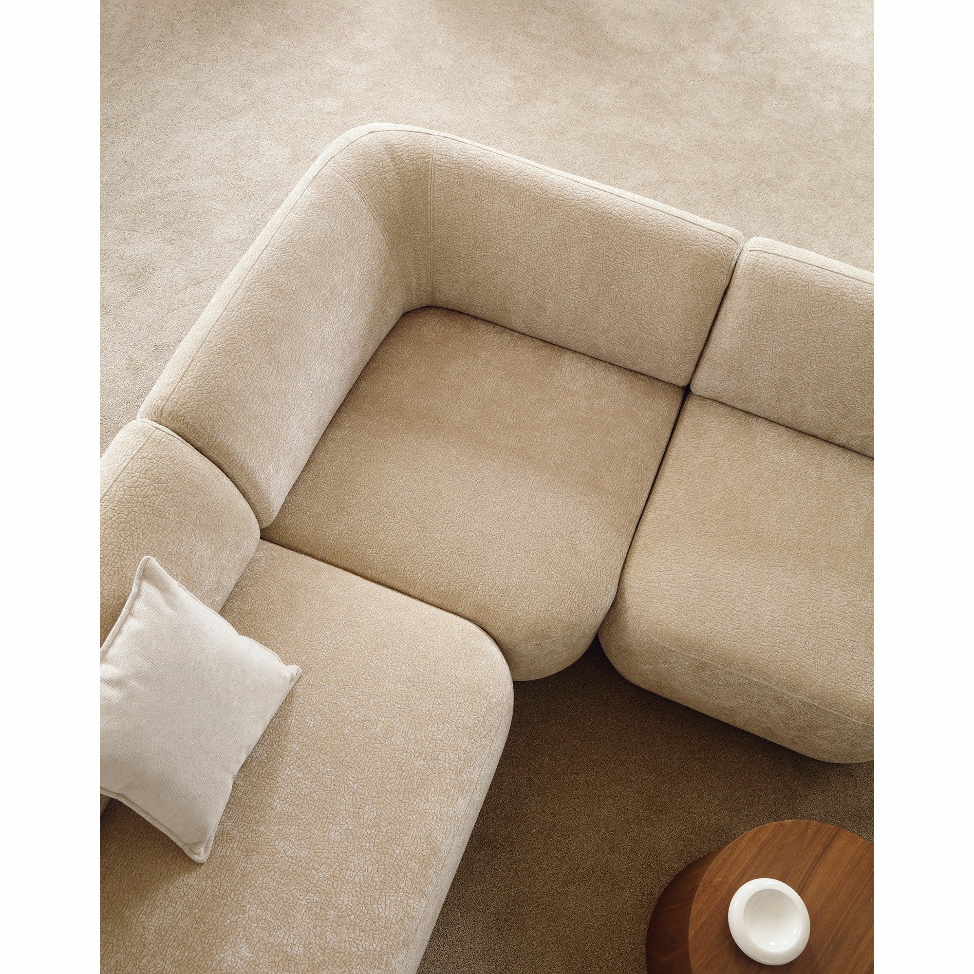 Modularna garnitura Nobo 308x147 cm, Materijal: Mogućnost izbora