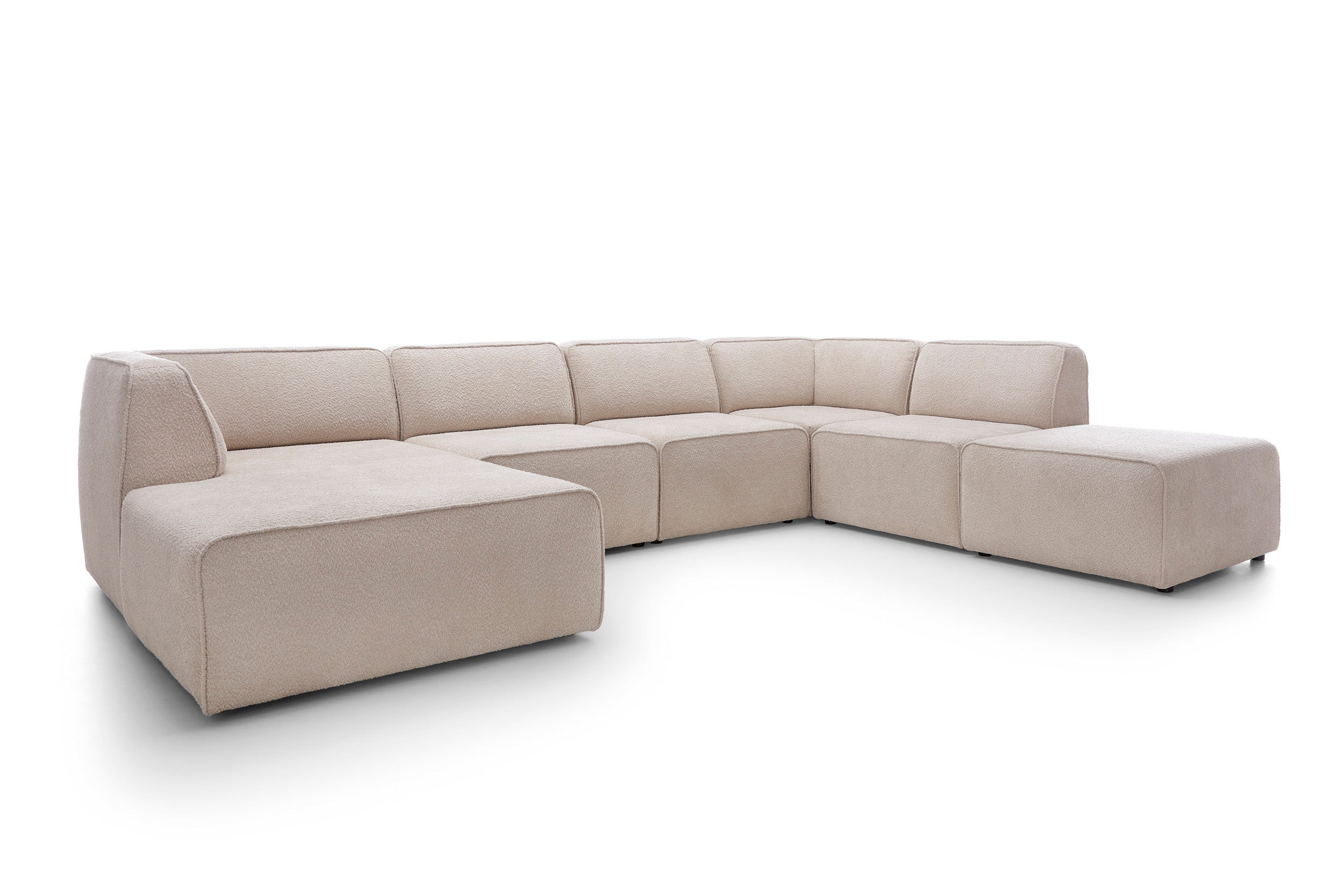 Modularna garnitura Hugg 343x242cm, Materijal: Mogućnost izbora
