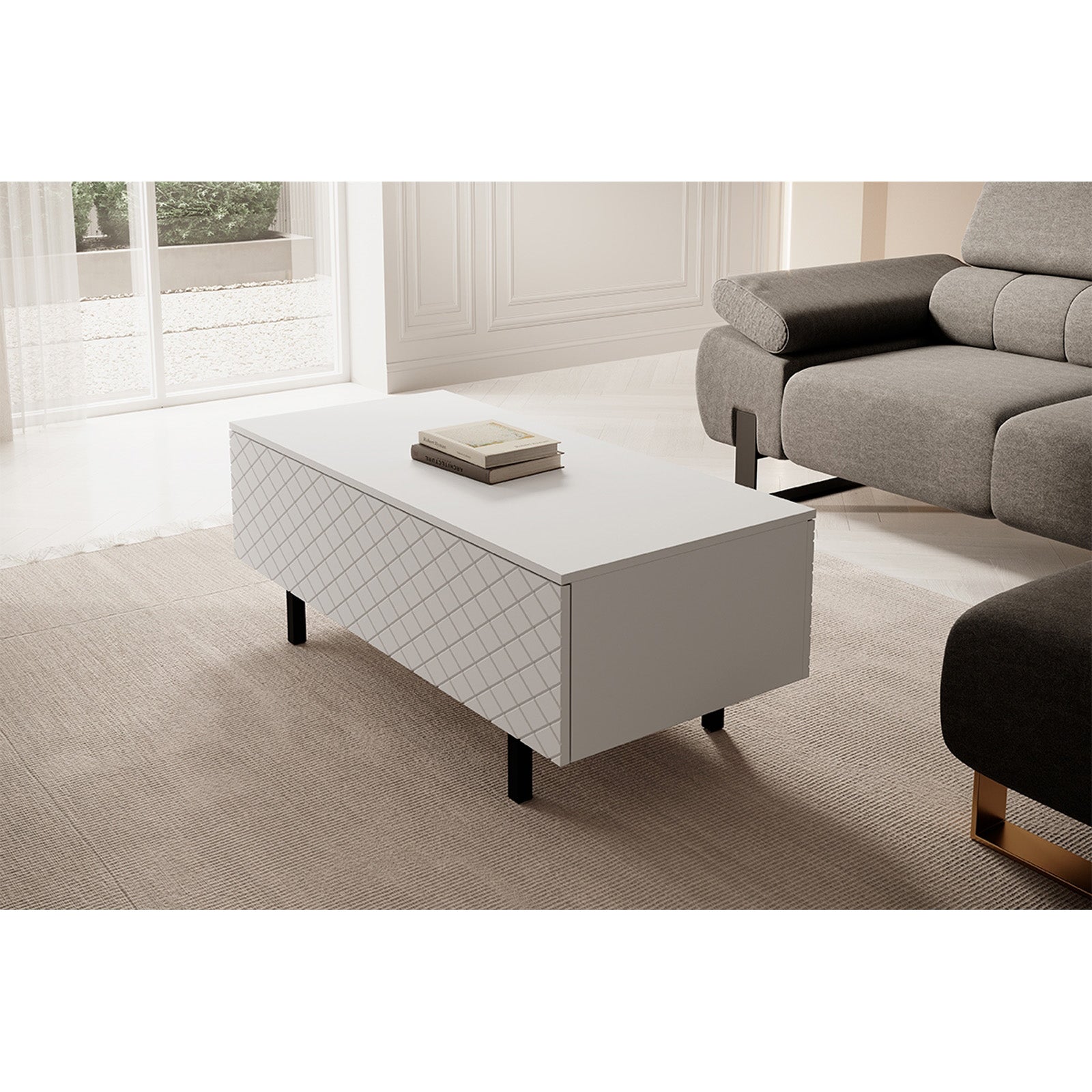 Klub stolić Scalia 120cm, Materijal:MDF