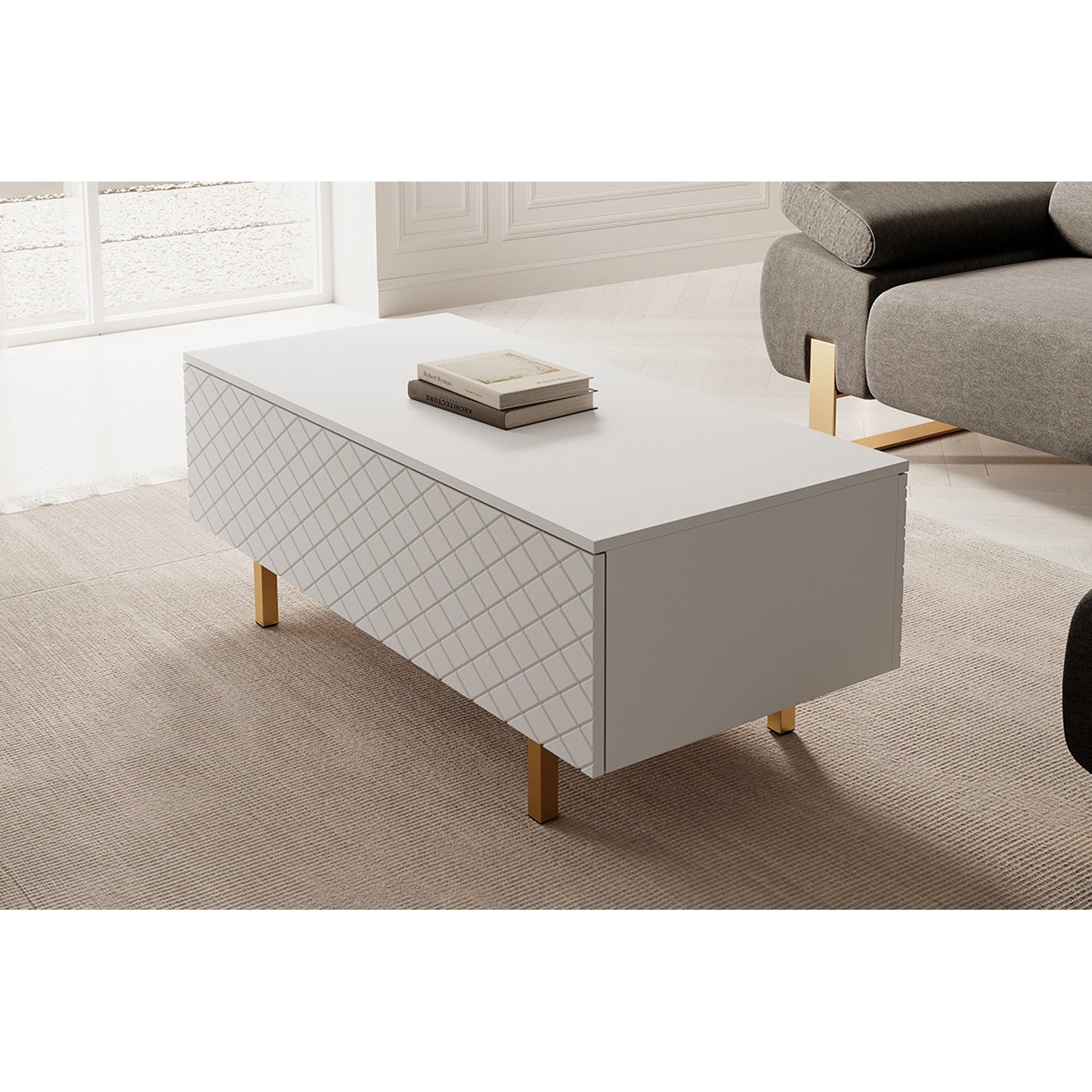 Klub stolić Scalia 120cm, Materijal:MDF