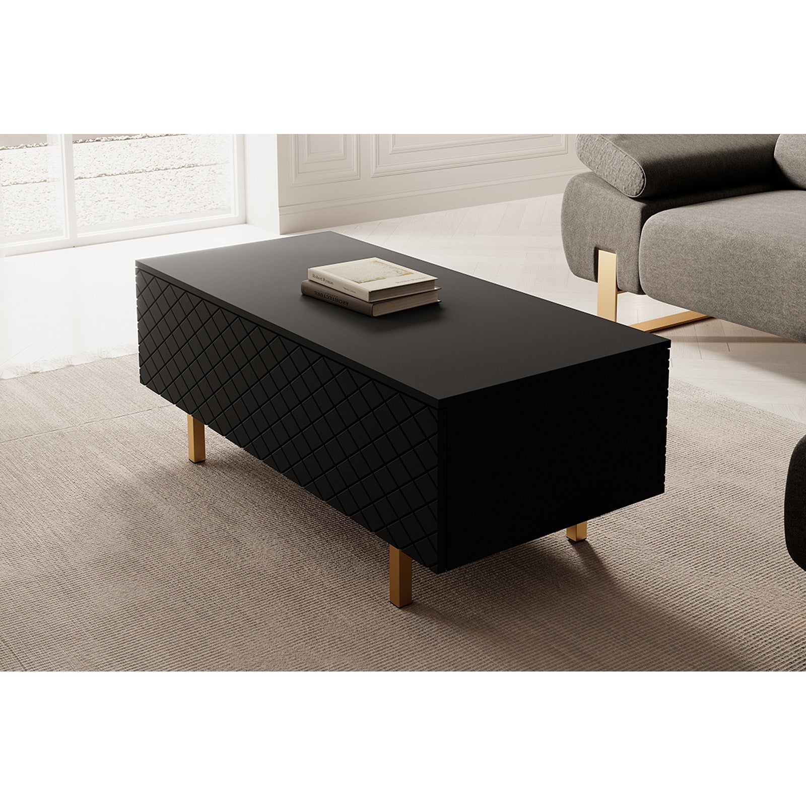 Klub stolić Scalia 120cm, Materijal:MDF