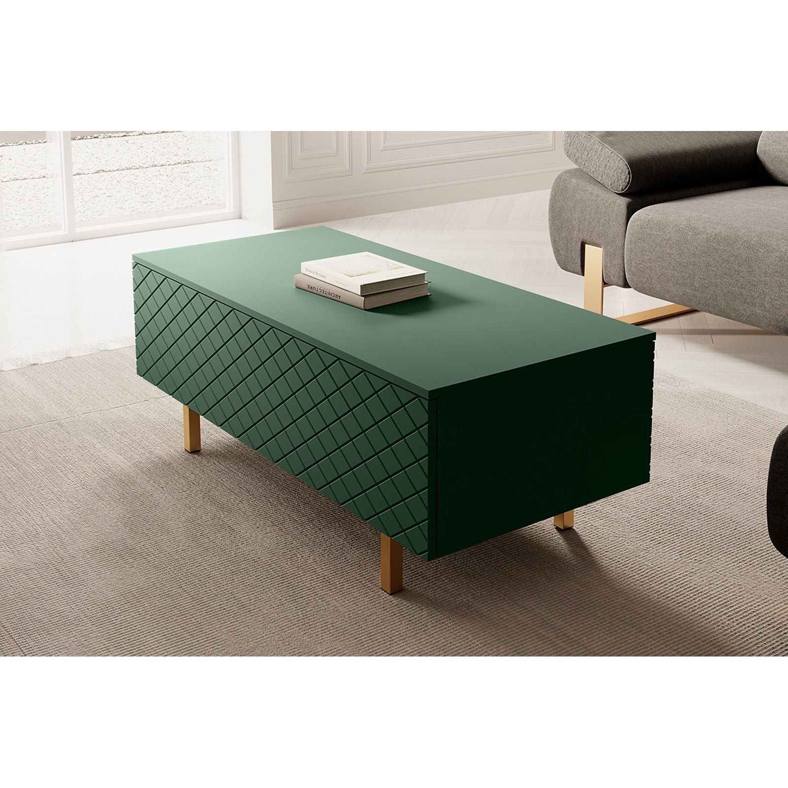 Klub stolić Scalia 120cm, Materijal:MDF