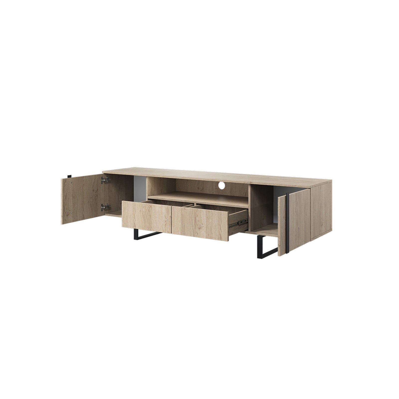 Komoda Verica 200cm, Materijal: Laminirana ploča