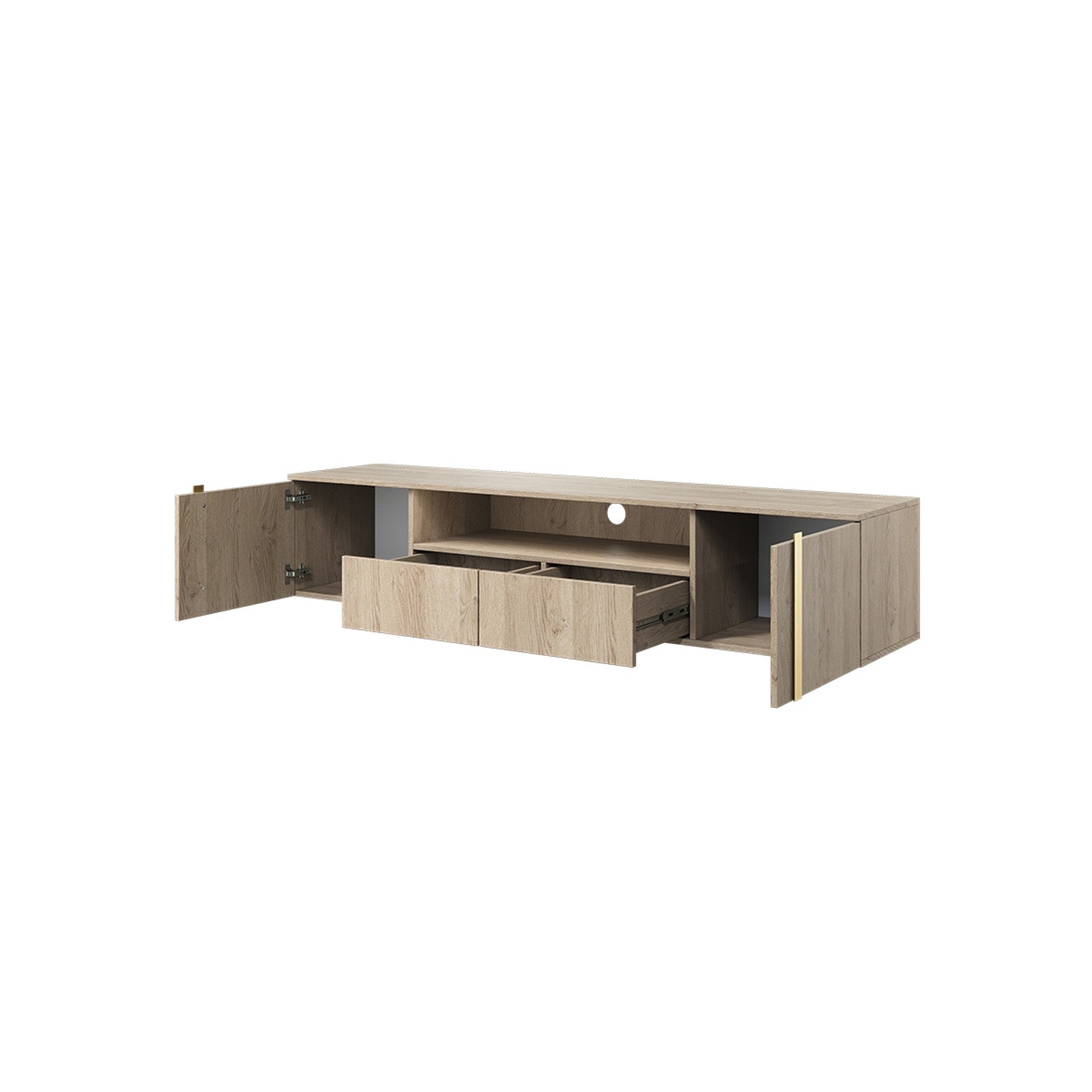 Komoda Verica 200cm, Materijal: Laminirana ploča