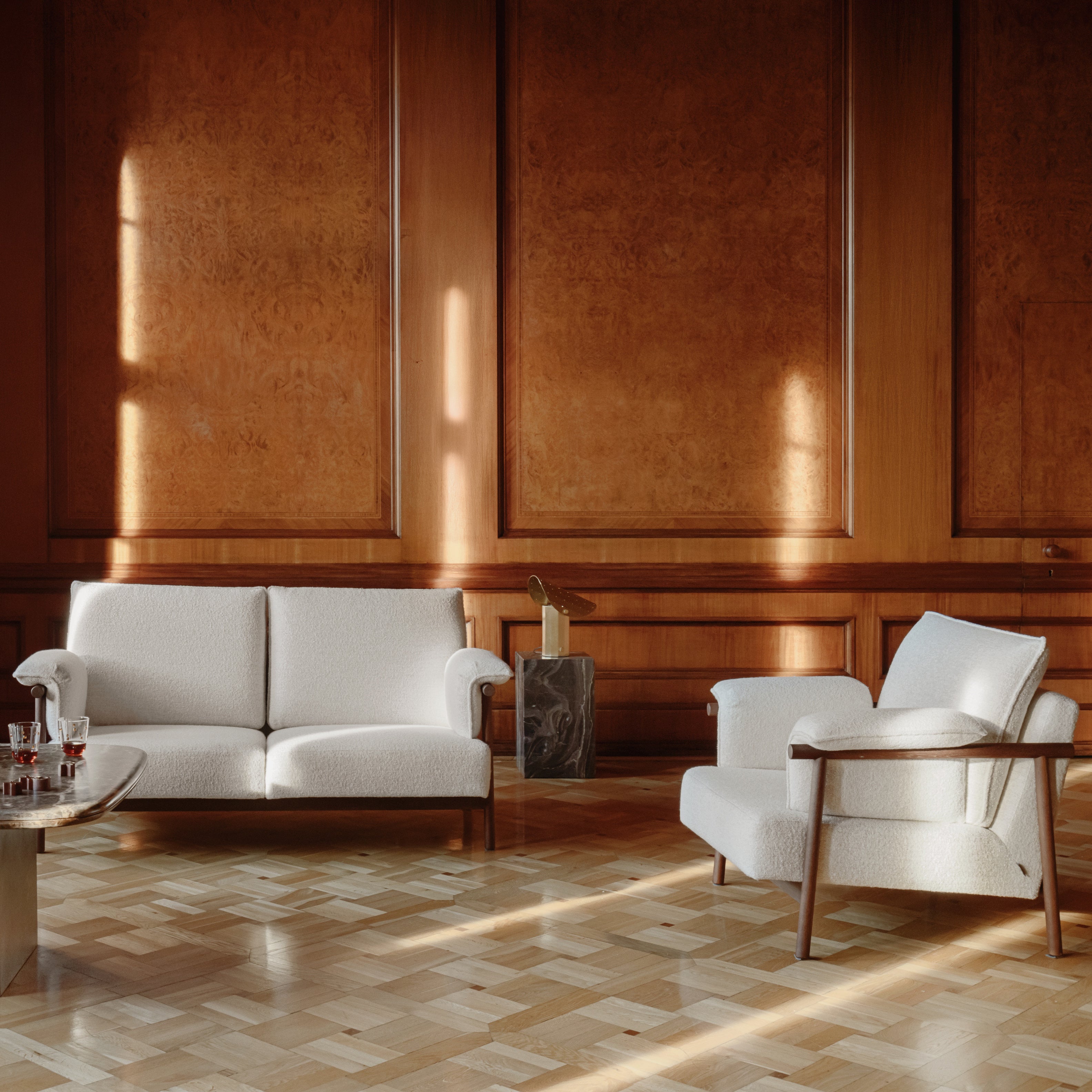 Sofa Torii, Materijal: Mogućnost izbora