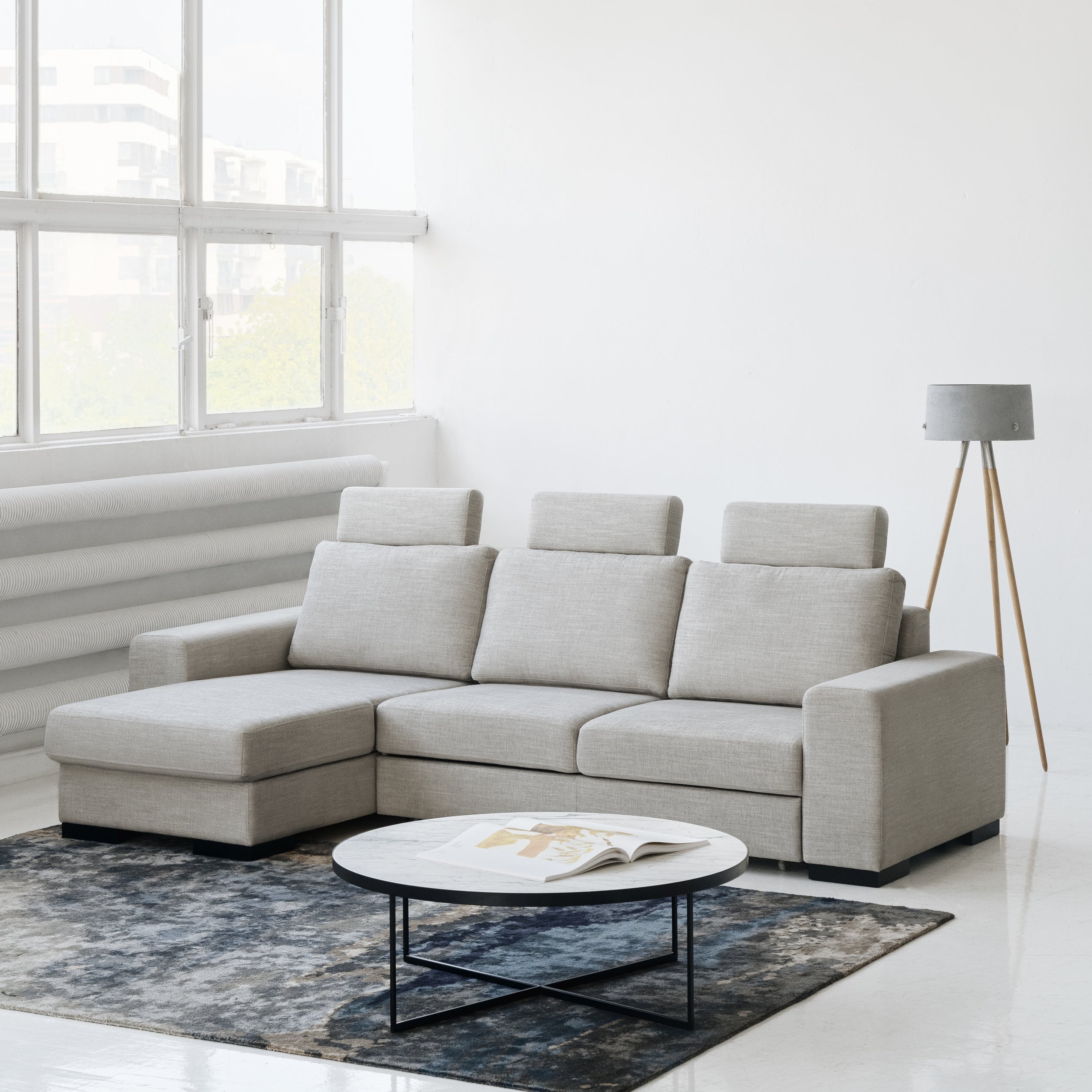 Modularna garnitura Trivio, Materijal: Mogućnost izbora